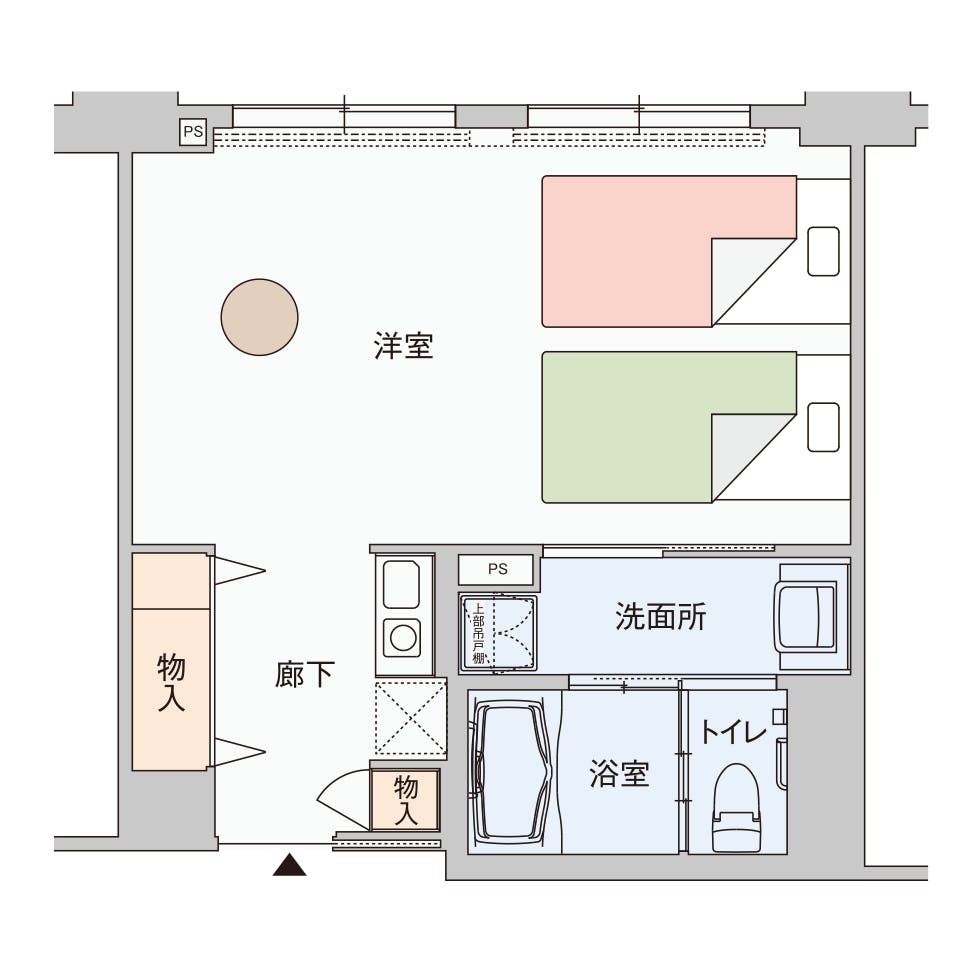 グッドタイムリビング新浦安 間取図