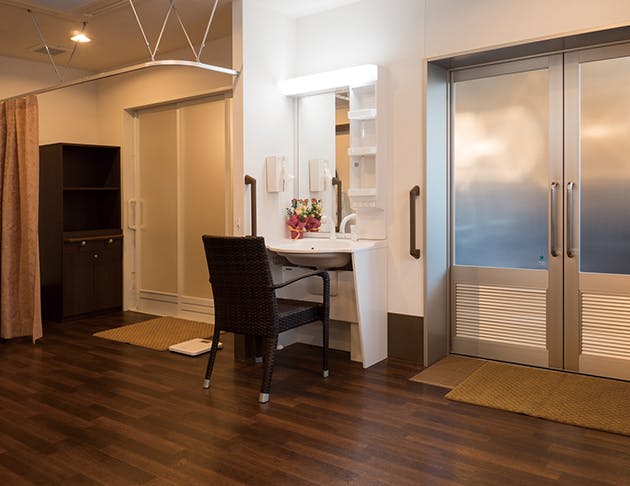 リアンレーヴ戸田公園 脱衣所