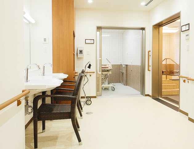 リアンレーヴ板橋 脱衣所