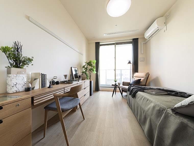 ツクイ・ののあおやま 1Roomの居室