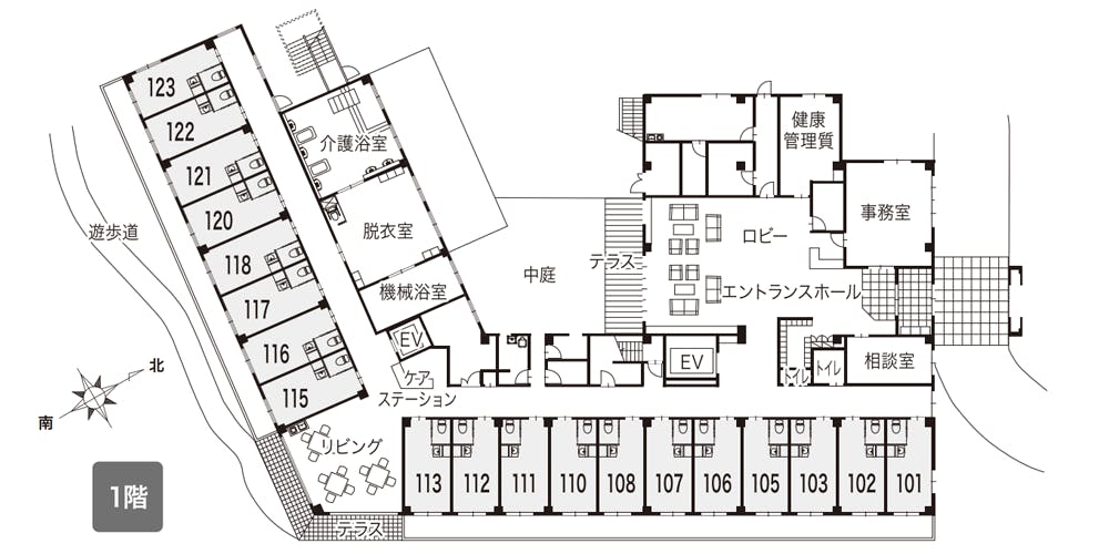 イリーゼ野田 間取図