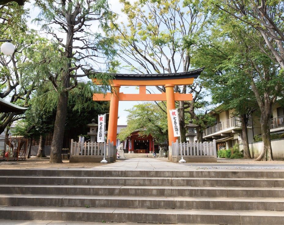東急ウェリナケア旗の台 旗岡八幡神社