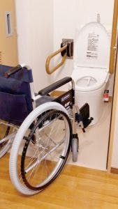 介護付有料老人ホーム ヒューマンサポート筑西 車椅子対応トイレ