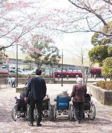 ウエルガーデン松戸 お花見