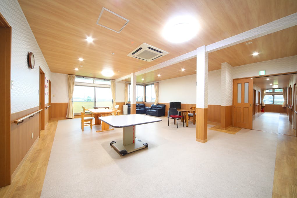 グループホームおみがわの憩 リビング