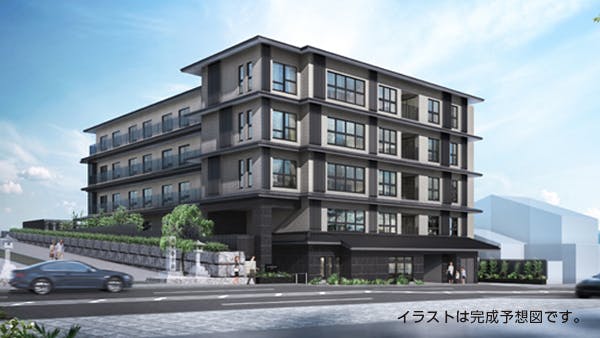 チャームプレミア京都岡崎 外観 完成予想図