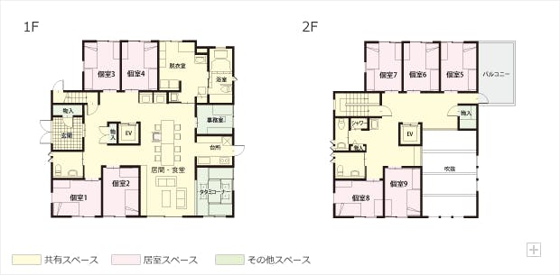 マザアスホームだんらん流山 間取図