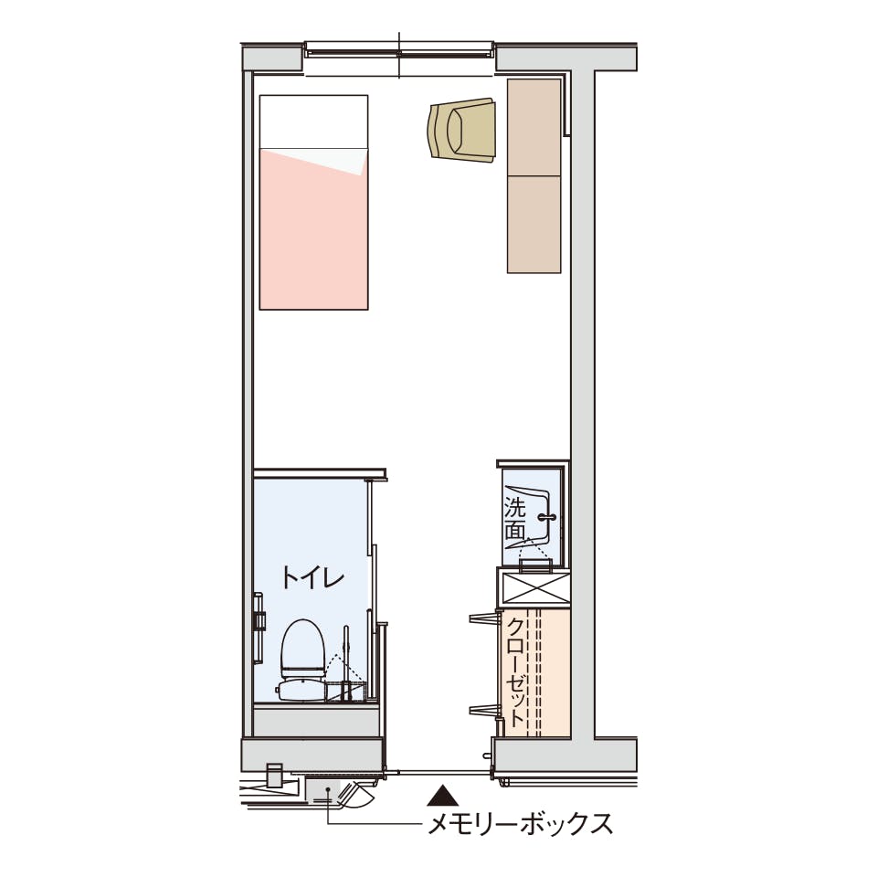 グッドタイムリビング新百合ヶ丘 間取図