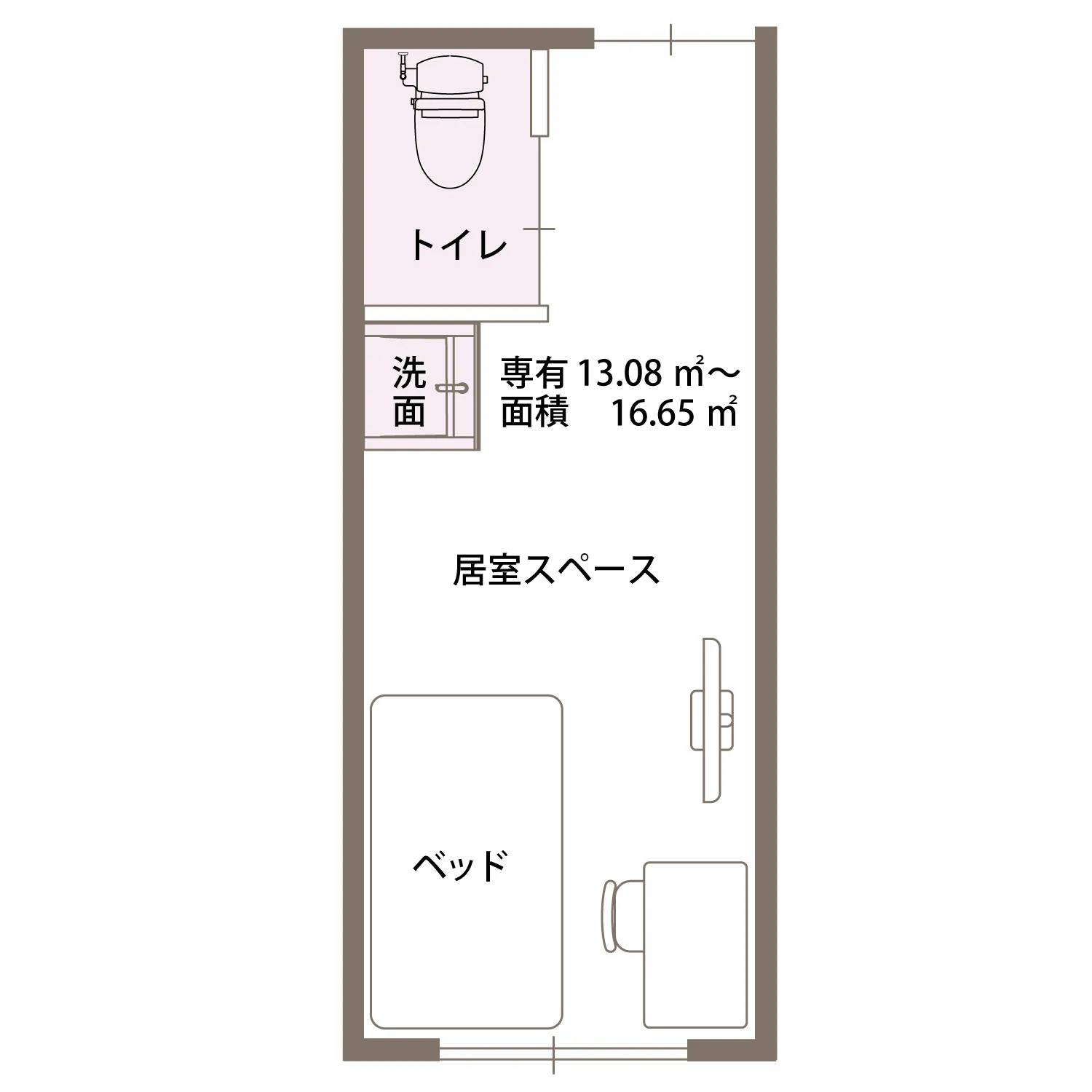やさしえ宇宿 間取図
