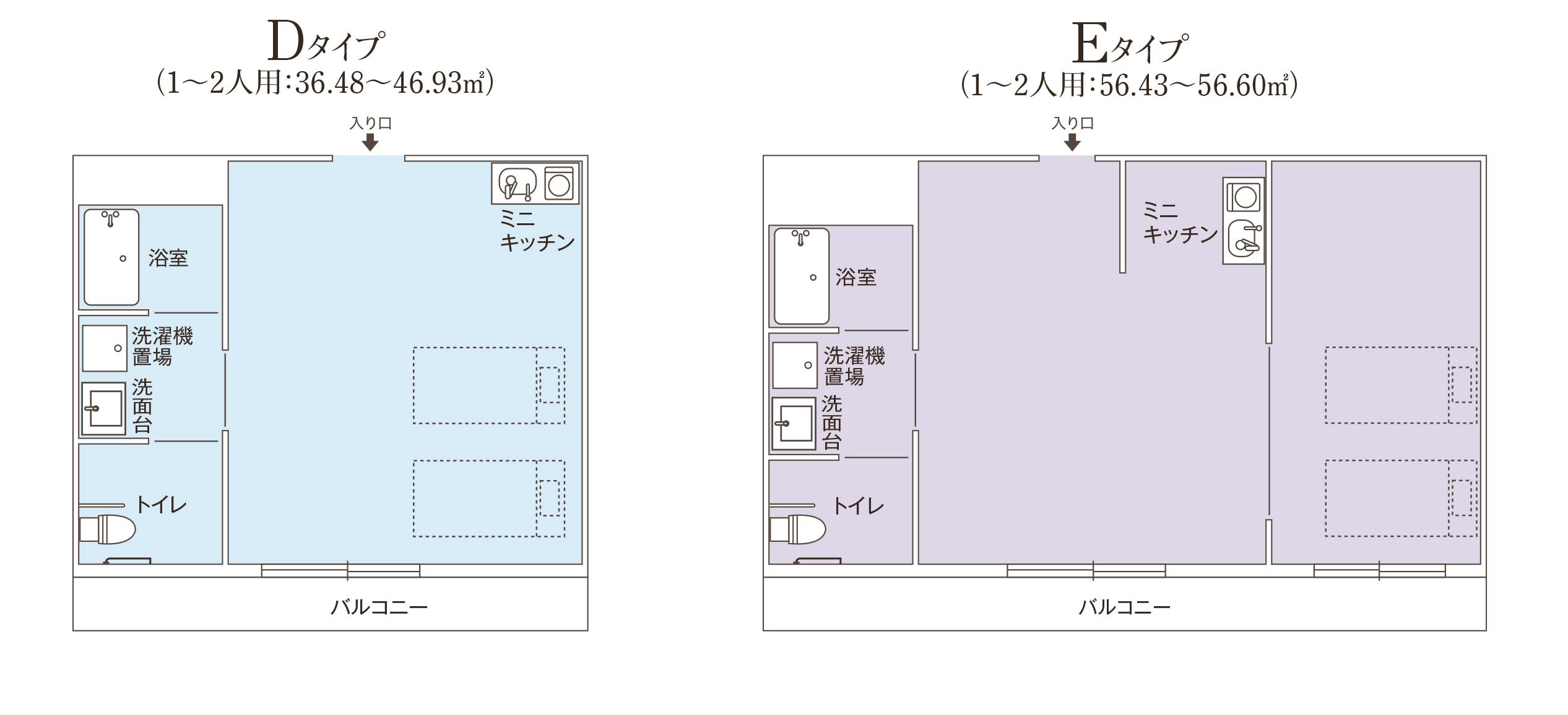 ココファン久留米本町 間取図