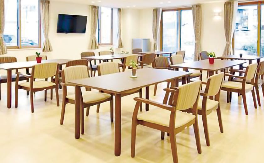 ケアブリッジ法隆寺 食堂