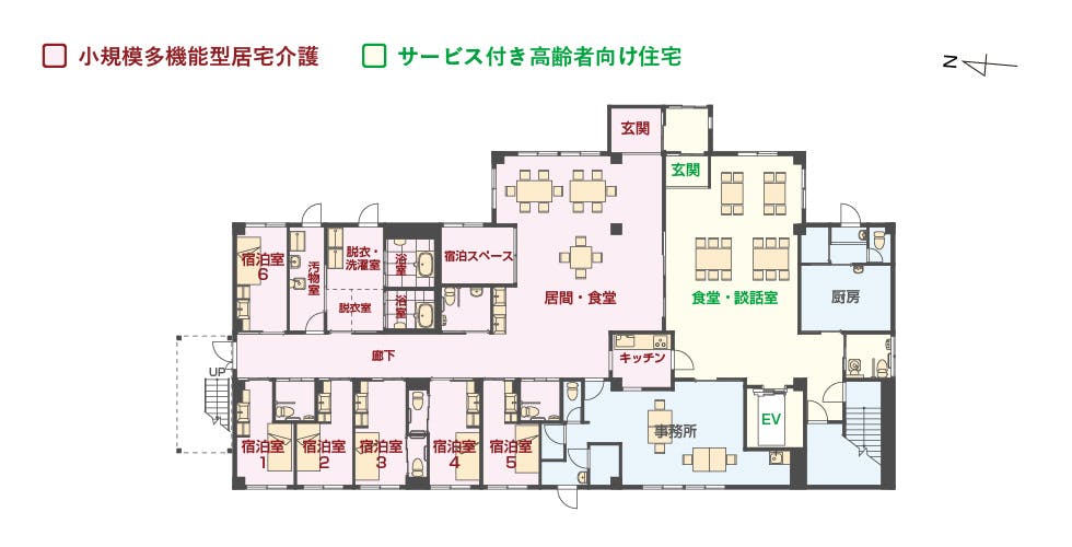 エイジフリーハウス堺八田 間取図
