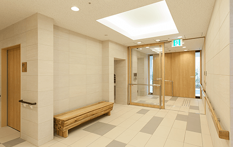 ウエリスオリーブ津田沼 エントランスホール