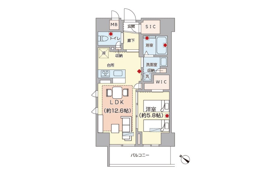 グランドマスト板橋本蓮沼 間取図