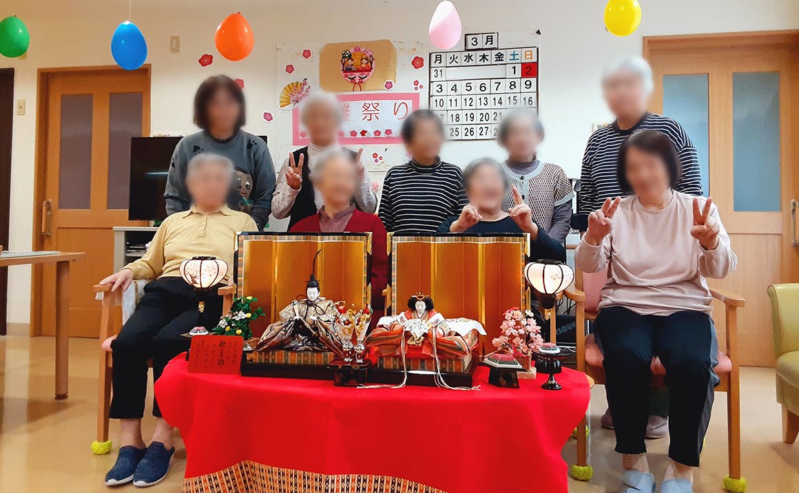 たのしい家西三荘 お雛祭り