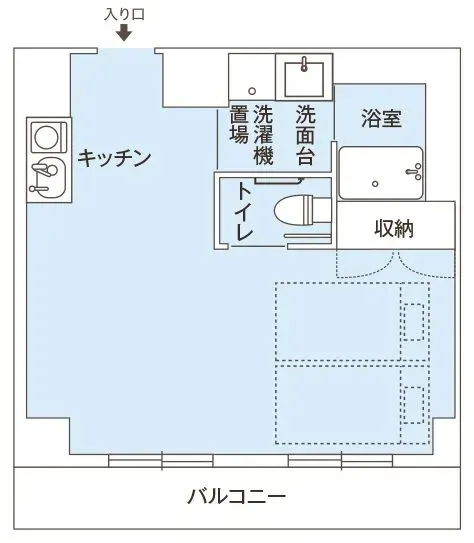 ココファン高松西宝町 間取図