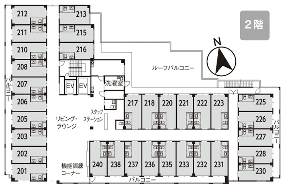 イリーゼ横浜仲町台 間取図