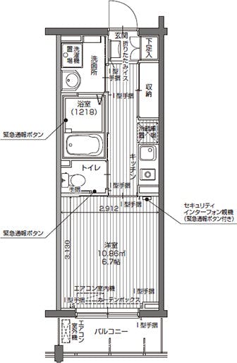 アイリスガーデンさいたま新都心 間取図