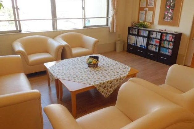 まどかさいたま新都心 1F リビングルーム兼食堂兼機能訓練室