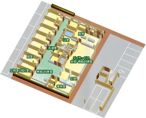 なかい和楽園 間取図