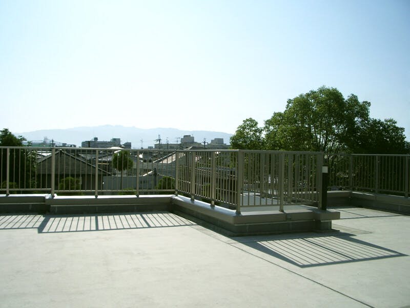 ライフェール 屋上広場