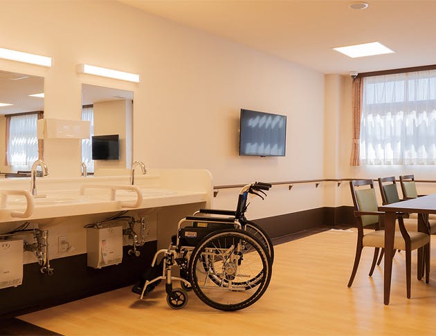 リアンレーヴ入間中央 食堂兼機能訓練室