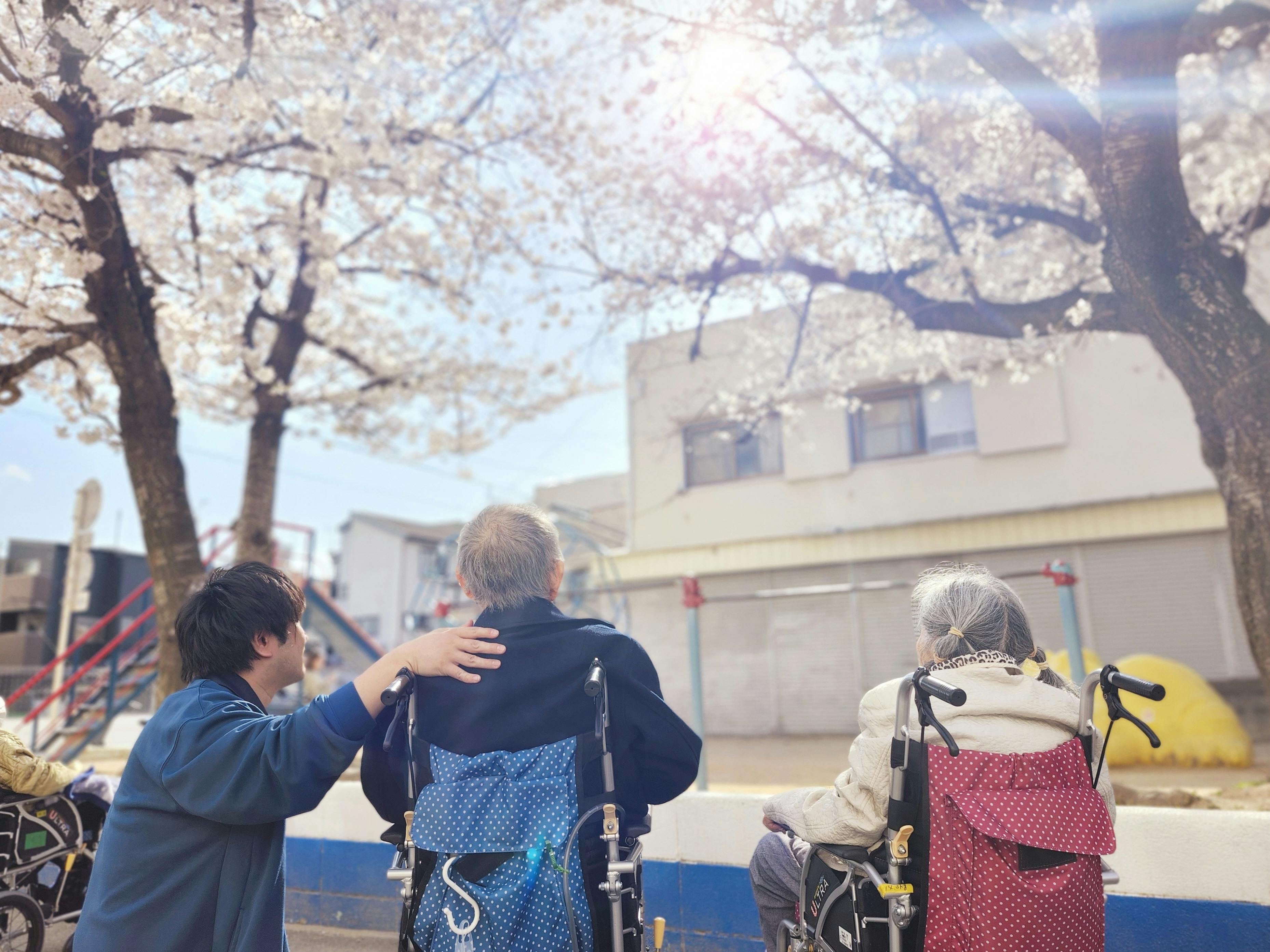 メディケアゆう西宮 お花見