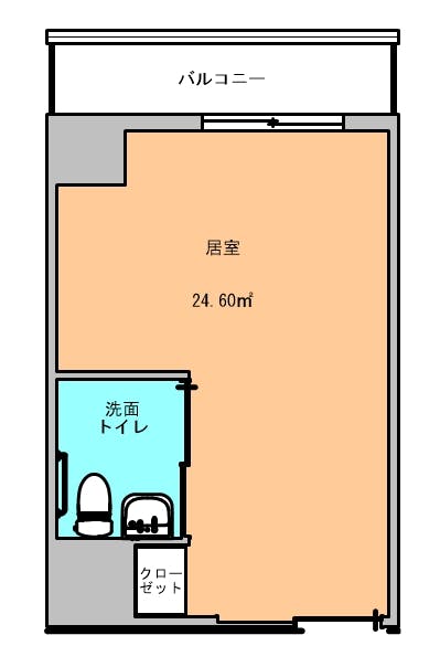 ローベル西台 間取図
