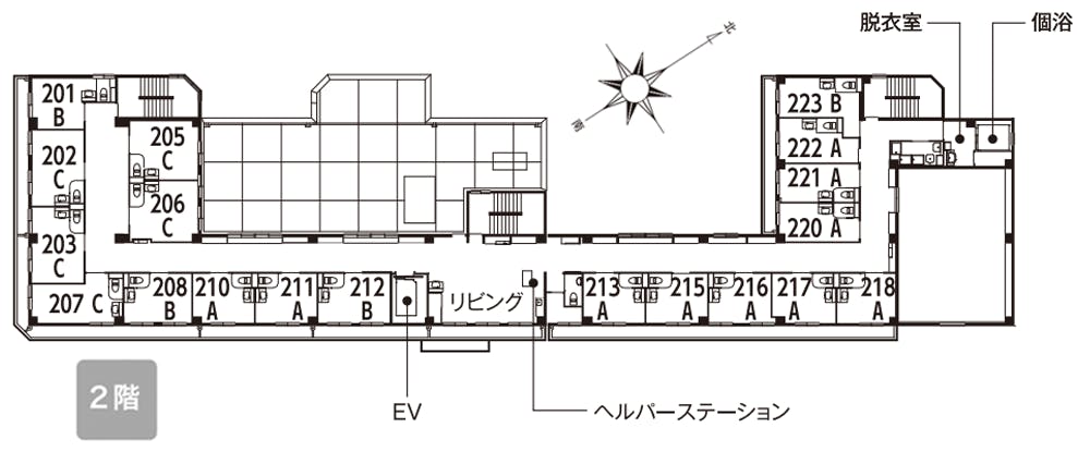 イリーゼ八千代台 間取図