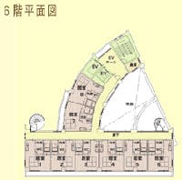有料老人ホームくましろ・いづみ館 間取図