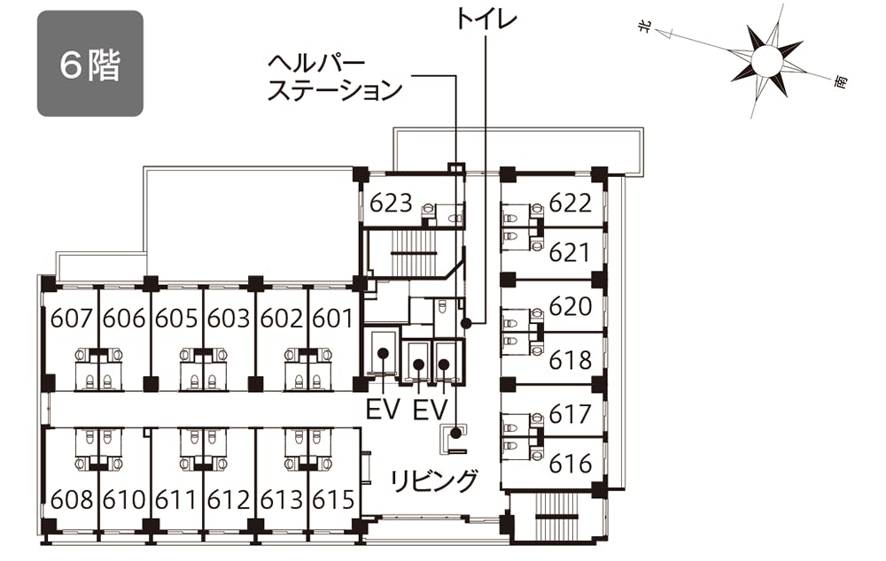 イリーゼ札幌南三条 間取図