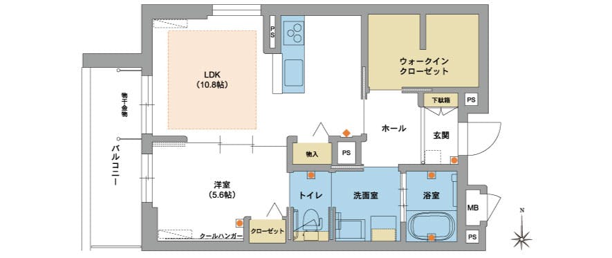 グランドマスト名古屋荒子 間取図