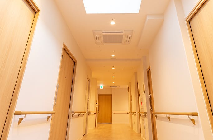 はなことば南戸塚 廊下