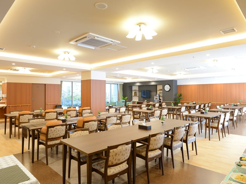 介護付有料老人ホーム プレザングラン 大田多摩川 食堂