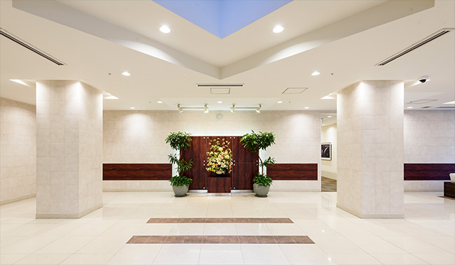 サンカルナ博多の森ケアステージ エントランスロビー