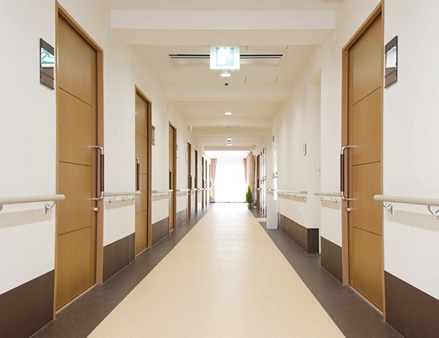 リアンレーヴ川崎幸 廊下