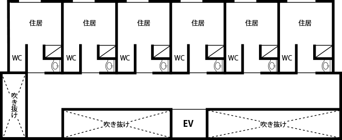 ケアフリーリビング朝気 間取図