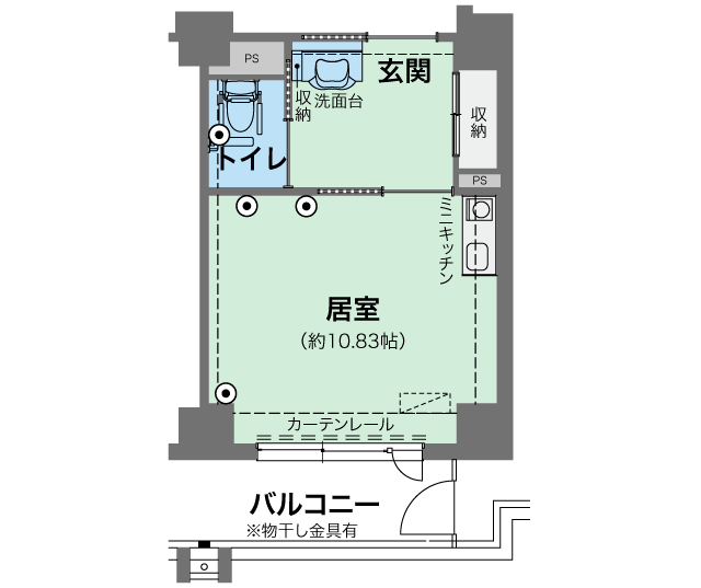 ナービス堺なかもず 間取図