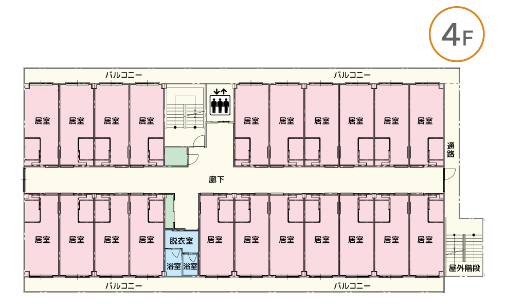 ケアホーム寝屋川宝町 間取図