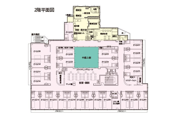 グランシア川口 間取図