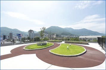 メディケアハウス 富野 屋上庭園