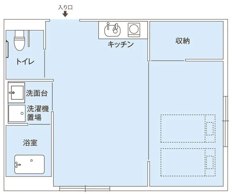 ココファン尾張一宮 間取図