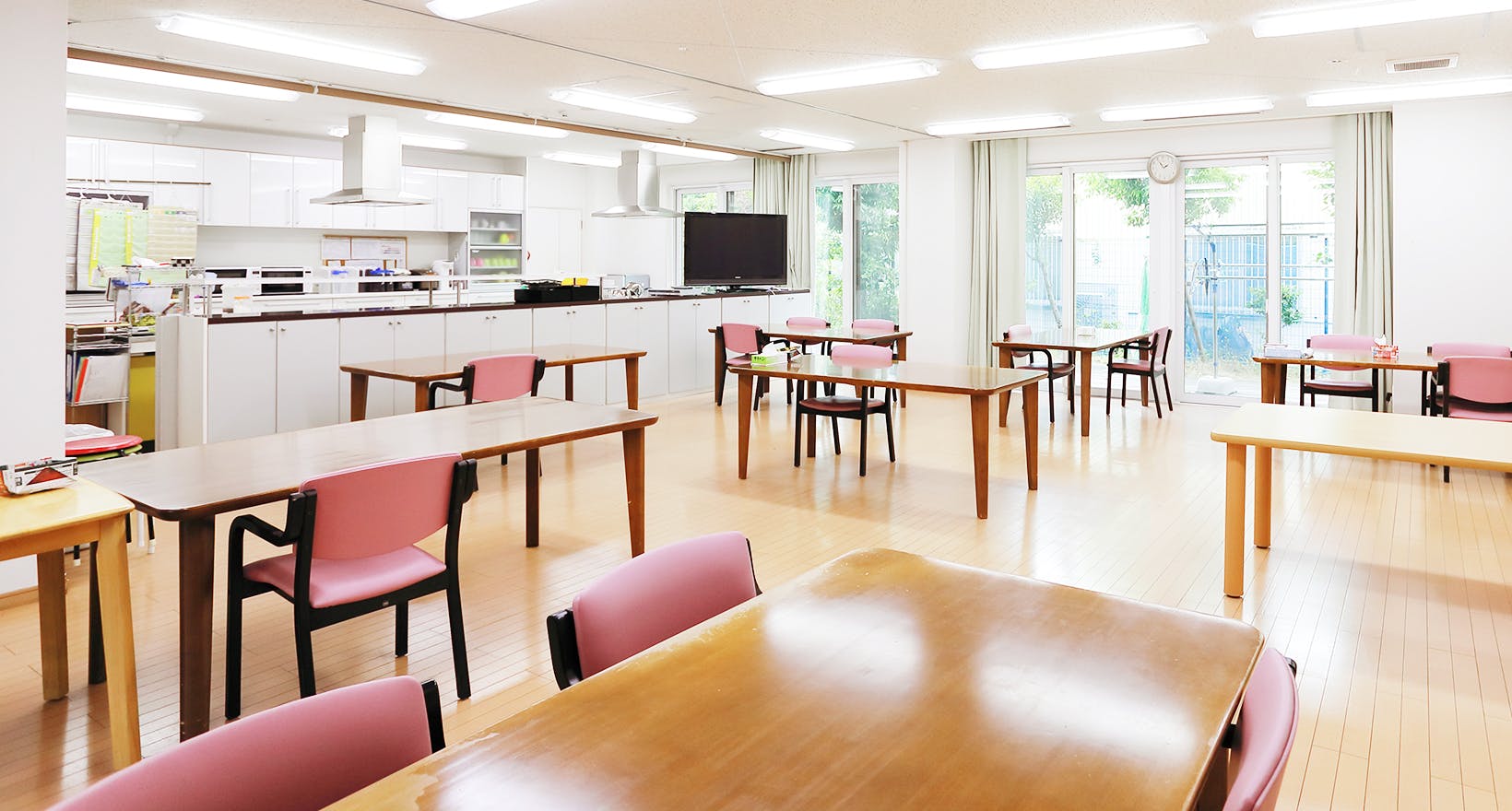 介護付有料老人ホームたなごころ毛穴 食堂