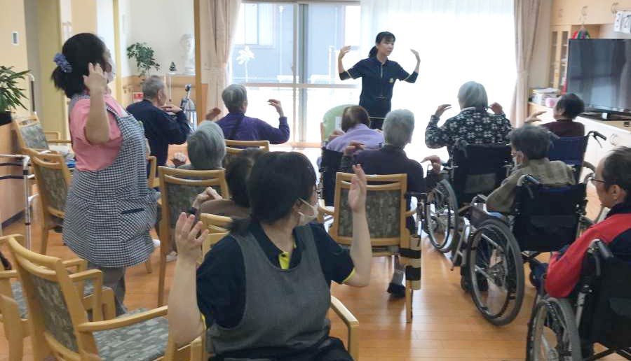 介護付有料老人ホームみんなの家・鳩ケ谷 体操