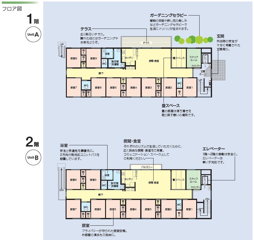 ニチイケアセンター平塚湘南 間取図