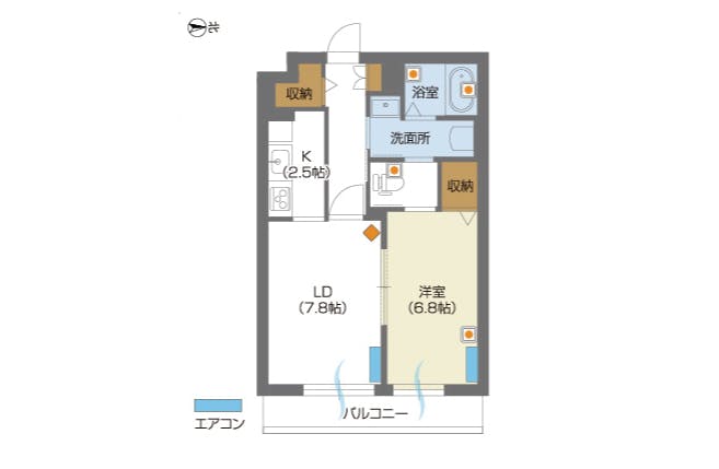 グランドマスト三鷹上連雀 間取図