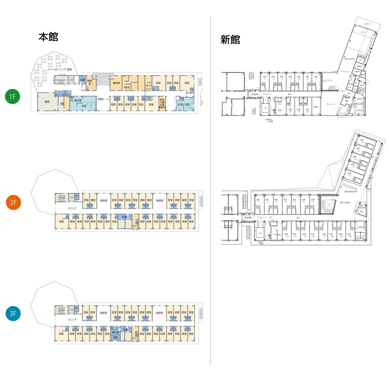 葉山の丘 間取図