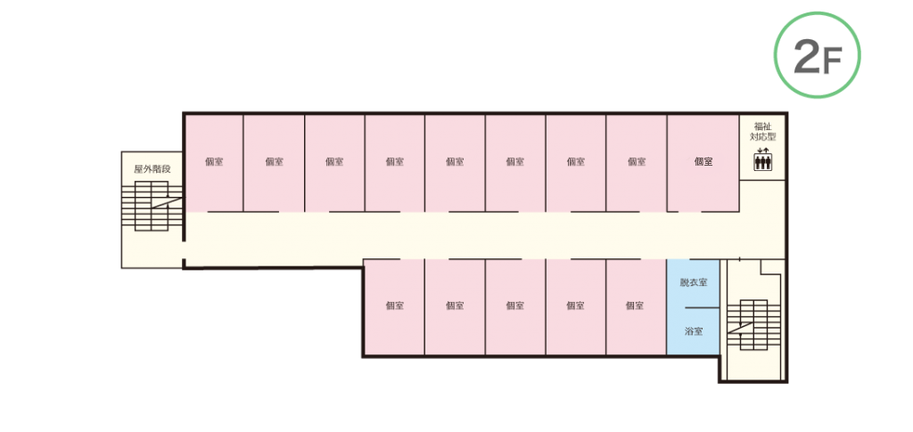 ケアホーム長吉 間取図