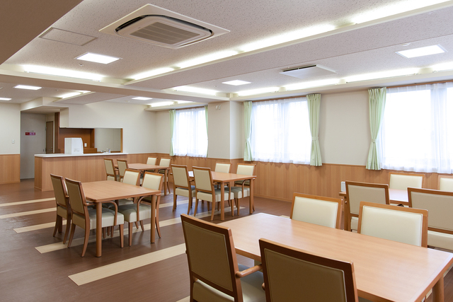 サポートハウス「いろどり」 食堂