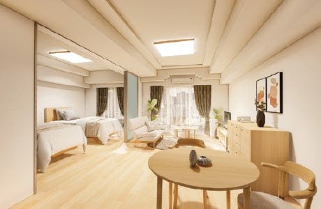 サービス付き高齢者向け住宅ウィステリアN17 居室２
